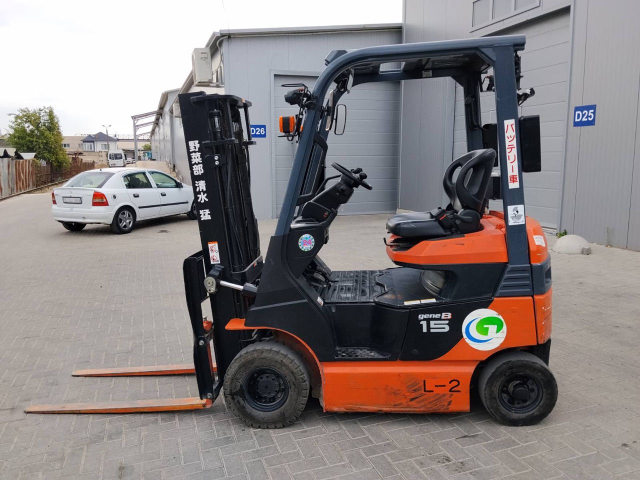 Toyota 8FB15 – stivuitor electric 1,5t, second-hand — изображение 2
