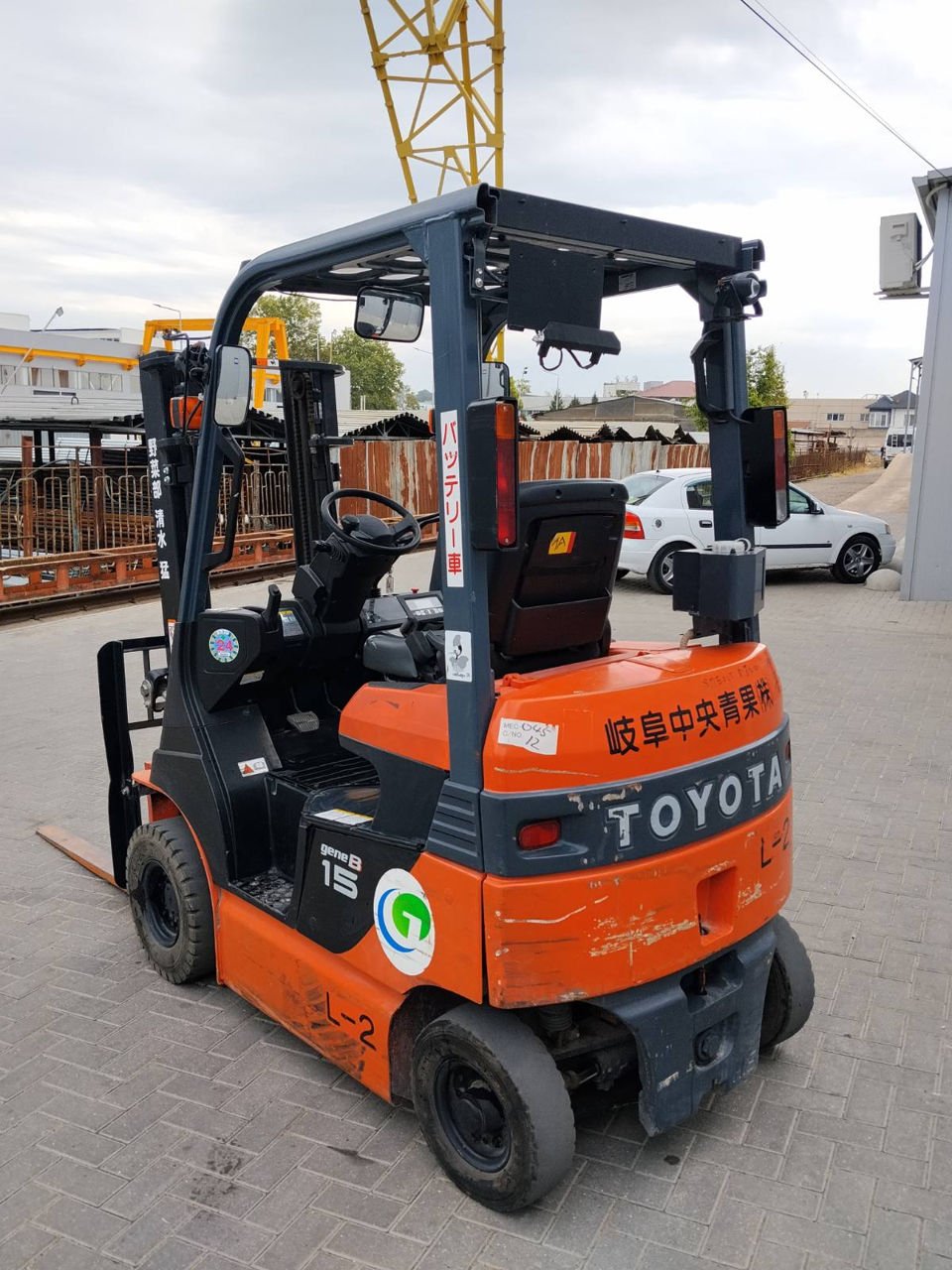 Toyota 8FB15 – stivuitor electric 1,5t, second-hand — изображение 3