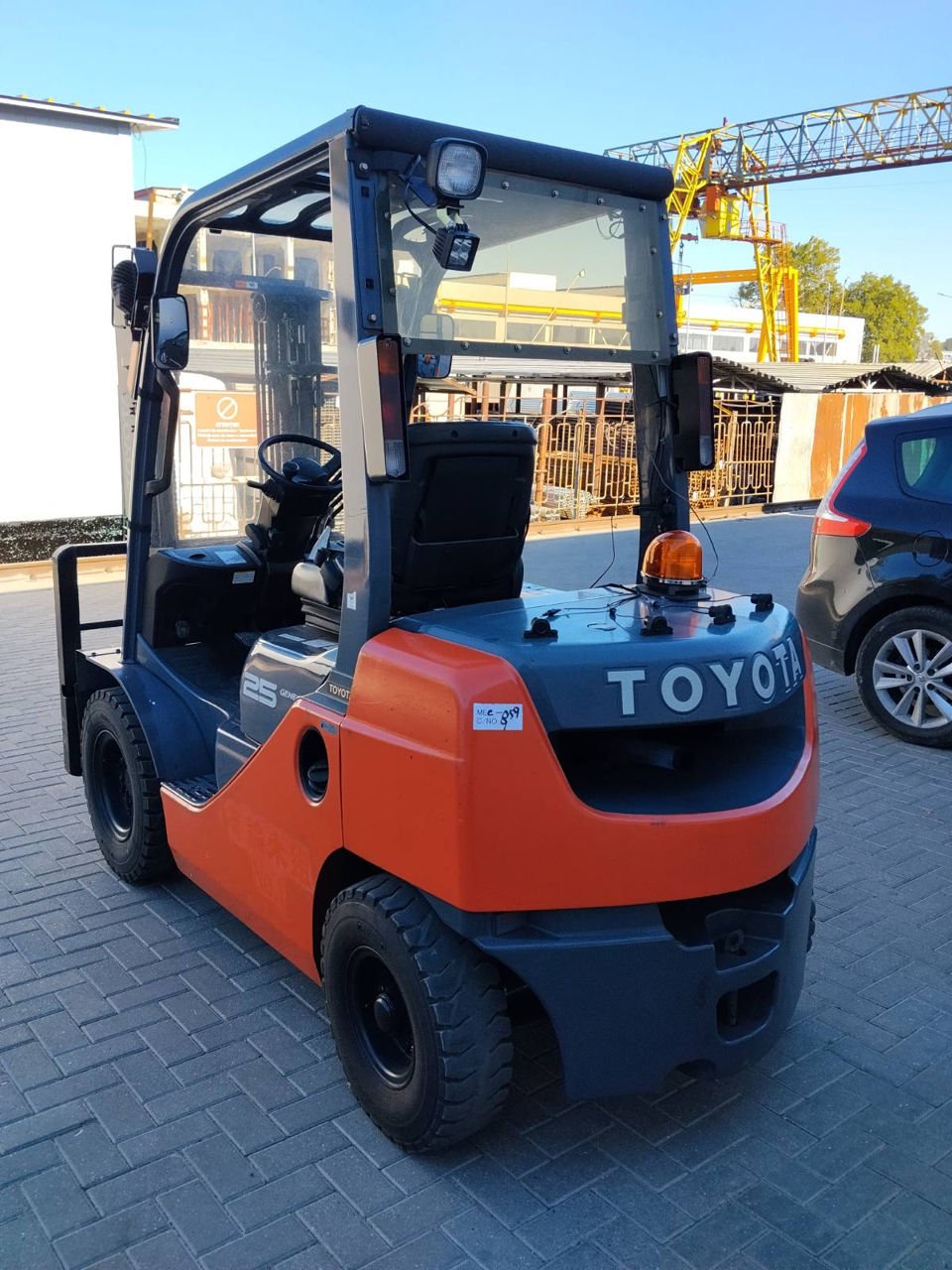 Toyota 02-8FDL25 - stivuitor diesel 2.5 tone, second-hand - imagine 3