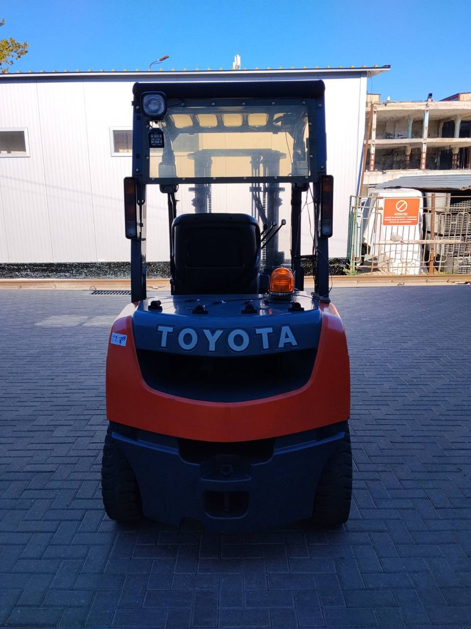 Toyota 02-8FDL25 - stivuitor diesel 2.5 tone, second-hand - imagine 4