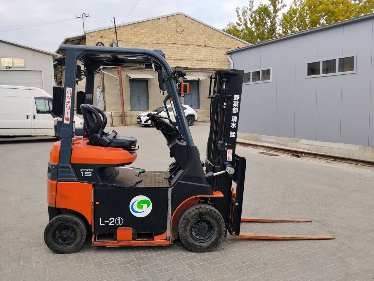 Toyota 8FB15 – stivuitor electric 1,5t, second-hand — изображение 7