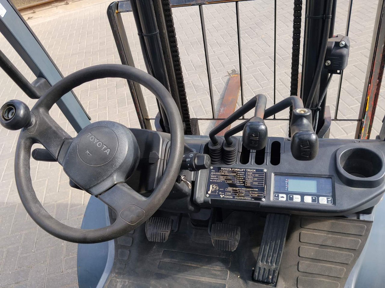 Toyota 32-8FG20 - stivuitor gaz/benzină 2 tone, second-hand - imagine 9