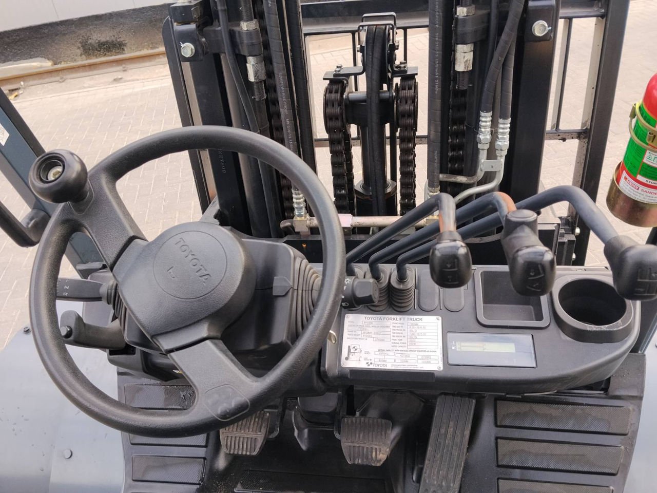 Stivuitor Gaz-Benzin TOYOTA 8FG50N - Image 13